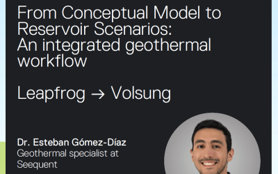 Webinar: From Geothermal Conceptual Model to Reservoir Scenarios (Leapfrog → Volsung)